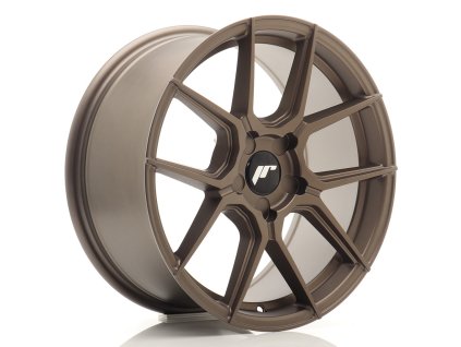 Alu kola Japan Racing JR30 17x8 ET20-40 5H BLANK Matt Bronze (PCD 5x100, ET 20, Rozměr 17x8)