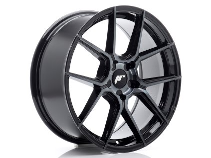 Alu kola Japan Racing JR30 18x8 ET20-40 5H BLANK Black Machined w/ Tinted Face (PCD 5x100, ET 20)