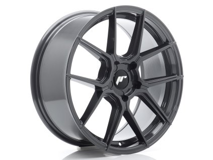 Alu kola Japan Racing JR30 18x8 ET20-40 5H BLANK Hyper Gray (PCD 5x100, ET 20)