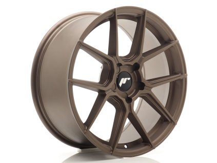 Alu kola Japan Racing JR30 18x8,5 ET20-45 5H BLANK Matt Bronze (PCD 5x100, ET 20)