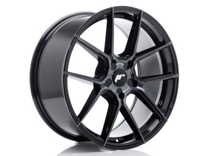 Alu kola Japan Racing JR30 19x8 ET20-40 5H BLANK Black Machined w/ Tinted Face (PCD 5x100, ET 20)