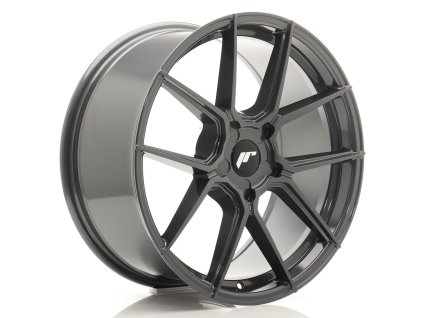 Alu kola Japan Racing JR30 19x8 ET20-40 5H BLANK Hyper Gray (PCD 5x100, ET 20)