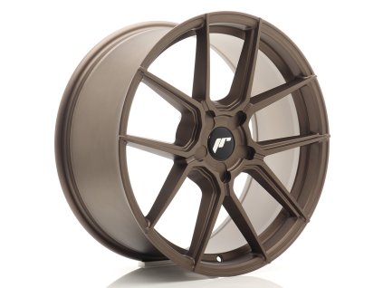 Alu kola Japan Racing JR30 19x8 ET20-40 5H BLANK Matt Bronze (PCD 5x100, ET 20)