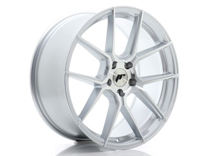 Alu kola Japan Racing JR30 19x8,5 ET45 5x114,3 Silver Machined Face (PCD 5x114.3, ET 45)