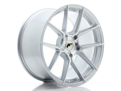 Alu kola Japan Racing JR30 19x9 ET20-40 5H BLANK Silver Machined Face (PCD 5x100, ET 20)