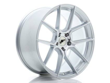 Alu kola Japan Racing JR30 19x9,5 ET40 5x112 Silver Machined Face (PCD 5x112, ET 40)