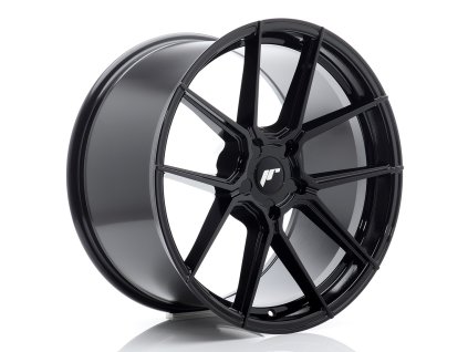 Alu kola Japan Racing JR30 20x10,5 ET15-45 5H BLANK Gloss Black (PCD 5x108, ET 15)