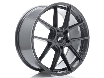 Alu kola Japan Racing JR30 20x8 ET20-40 5H BLANK Hyper Gray (PCD 5x108, ET 20)