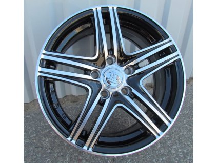 Alu kola design Racing line (LU048) 15x6.5 5x105 ET 39 56.6 černé