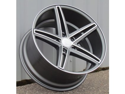 Alu kola replika Vossen (QC521) 18x8 5X120 ET 35 72.6 stříbrné