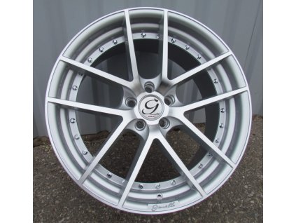 Alu kola replika Vossen (LU959) 20x8.5 5X112 ET 35 66.5 stříbrné