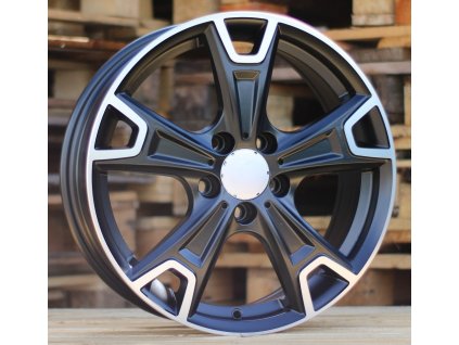 Alu kola design Racing line (FE158) 17x6.5 5x112 ET 38 66.6 černé