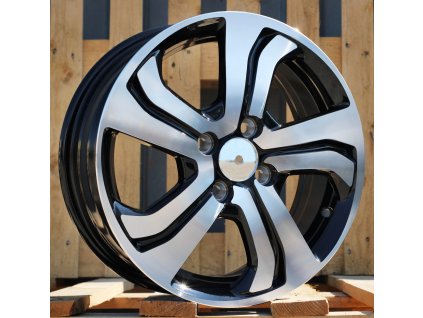 Alu kola design Honda (L1236) 15x6 4x100 ET 53 56.1 černé