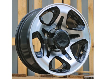 Alu kola design Racing line (LU953) 16x7 5x150 ET 0 110.5 černé