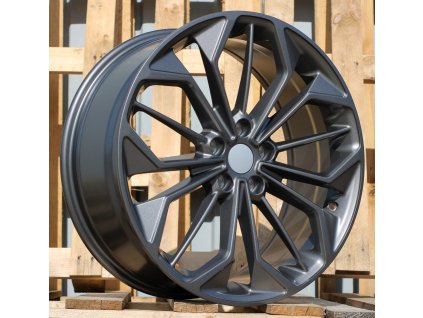 Alu kola design Ford (FE187) 19x8 5x108 ET 45 63.4 stříbrné