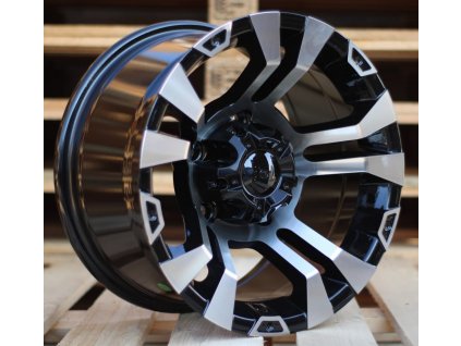 Alu kola design Offroad (BK859) 15x8 5x139.7 ET M13 110.1 černé