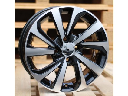 Alu kola design Hyundai (A423) 16x6.5 4x100 ET 48 54.1 černé