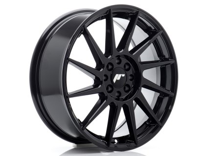 Alu kola Japan Racing JR22 17x7 ET25 4x100/108 Gloss Black (PCD 4x100, ET 25, Rozměr 17x7)