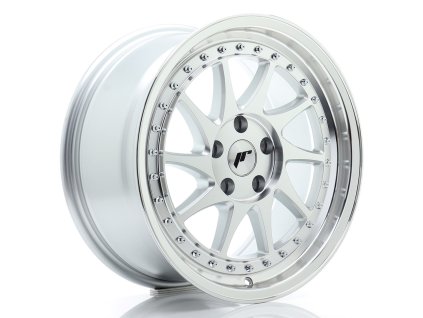 Alu kola Japan Racing JR26 17x8 ET35 5x112 Silver Machined Face (PCD 5x112, ET 35, Rozměr 17x8)