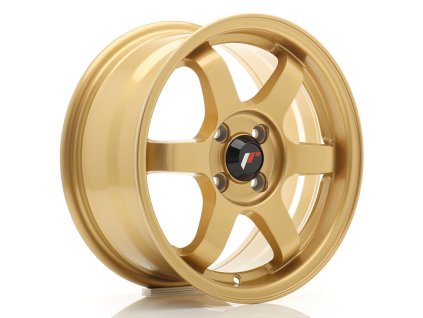 Alu kola Japan Racing JR3 15x7 ET25 4x100 Gold (PCD 4x100, ET 25)