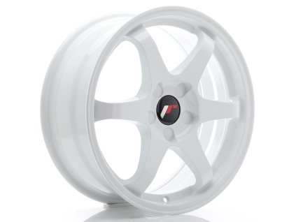 Alu kola Japan Racing JR3 17x7 ET20-42 5H BLANK White (PCD 5x100, ET 20, Rozměr 17x7)