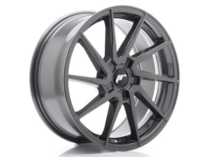 Alu kola Japan Racing JR36 18x8 ET20-45 5H BLANK Hyper Gray (PCD 5x100, ET 20)