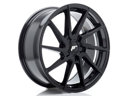 Alu kola Japan Racing JR36 18x9 ET20-50 5H BLANK Gloss Black (PCD 5x100, ET 20)