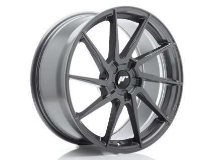 Alu kola Japan Racing JR36 19x8,5 ET20-45 5H BLANK Hyper Gray (PCD 5x100, ET 20)