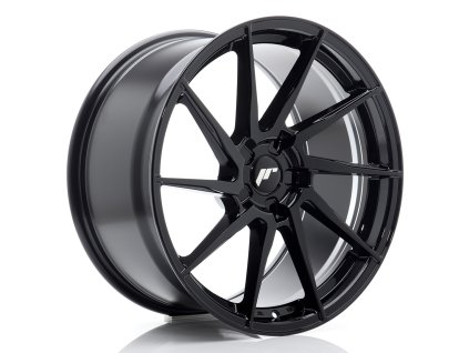 Alu kola Japan Racing JR36 19x9 ET20-40 5H BLANK Gloss Black (PCD 5x100, ET 20)