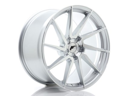 Alu kola Japan Racing JR36 20x10,5 ET15-50 5H BLANK Silver Machined Face (PCD 5x108, ET 15)