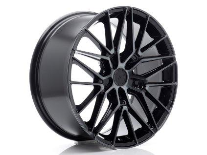 Alu kola Japan Racing JR38 19x8,5 ET20-45 5H BLANK Black Machined w/ Tinted Face (PCD 5x100, ET 20)