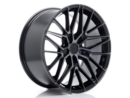 Alu kola Japan Racing JR38 19x9,5 ET20-45 5H BLANK Black Machined w/ Tinted Face (PCD 5x100, ET 20)