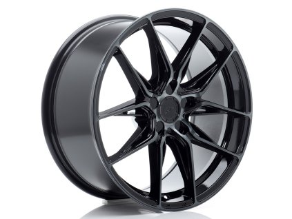 Alu kola Japan Racing JR44 18x8,5 ET20-48 5H BLANK Black Machined w/ Tinted Face (PCD 5x100, ET 20)