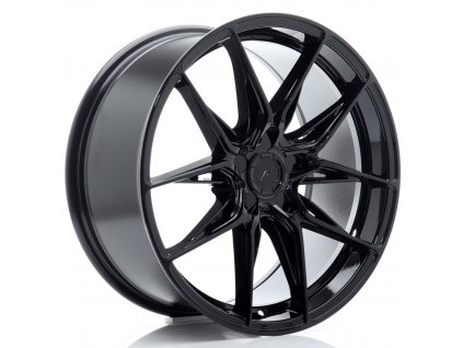 Alu kola Japan Racing JR44 18x8,5 ET20-48 5H BLANK Gloss Black (PCD 5x100, ET 20)