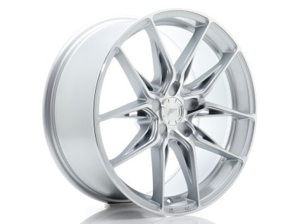 Alu kola Japan Racing JR44 18x8,5 ET20-48 5H BLANK Silver w/ Machined Face (PCD 5x100, ET 20)