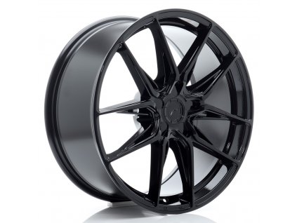 Alu kola Japan Racing JR44 19x8 ET20-40 5H BLANK Gloss Black (PCD 5x100, ET 20)