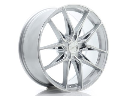 Alu kola Japan Racing JR44 19x8 ET20-40 5H BLANK Silver w/ Machined Face (PCD 5x100, ET 20)