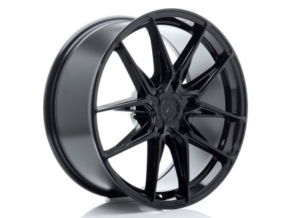 Alu kola Japan Racing JR44 19x8,5 ET20-45 5H BLANK Gloss Black (PCD 5x100, ET 20)