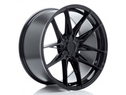 Alu kola Japan Racing JR44 19x9,5 ET20-40 5H BLANK Gloss Black (PCD 5x100, ET 20)