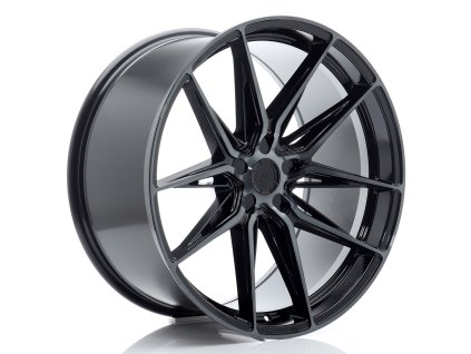 Alu kola Japan Racing JR44 21x10,5 ET15-40 5H BLANK Black Machined w/ Tinted Face (PCD 5x108, ET 15)