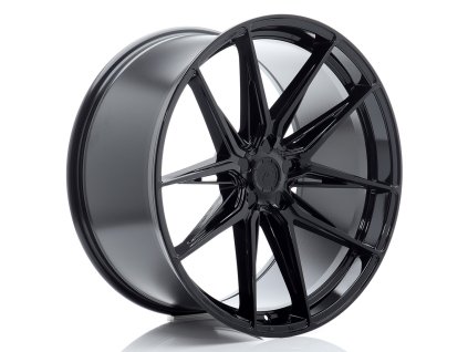 Alu kola Japan Racing JR44 22x10,5 ET10-40 5H BLANK Gloss Black (PCD 5x108, ET 10)
