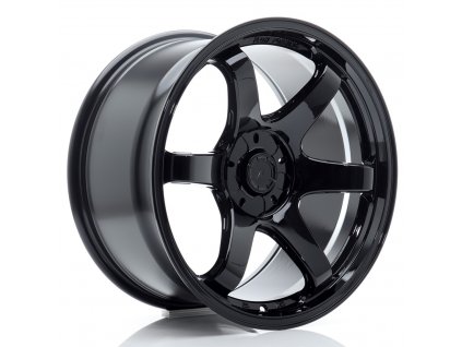 Alu kola Japan Racing SL03 18x10,5 ET15-40 5H BLANK Gloss Black (PCD 5x100, ET 15)
