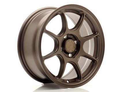 Alu kola Japan Racing SL04 15x7 ET38 4x100 Matt Bronze (PCD 4x100, ET 38)