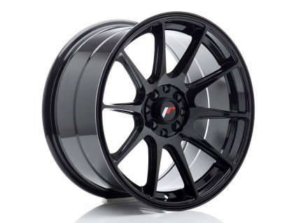 Alu kola Japan Racing JR11 17x9 ET20 5x100/114 Gloss Black (PCD 5x100, ET 20, Rozměr 17x9)