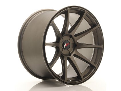 Alu kola Japan Racing JR11 19x11 ET15-25 5H BLANK Matt Bronze (PCD 5x100, ET 15)