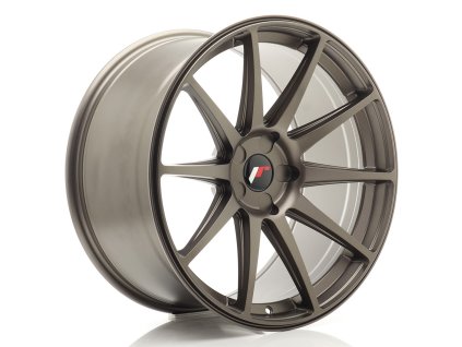 Alu kola Japan Racing JR11 20x10 ET20-40 5H BLANK Matt Bronze (PCD 5x108, ET 20)