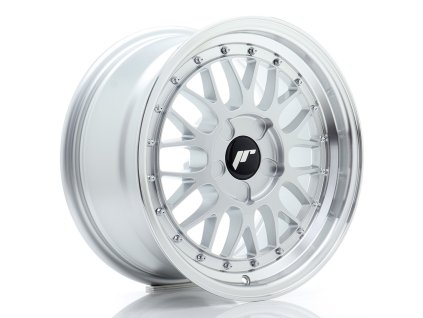 Alu kola Japan Racing JR23 16x8 ET20-45 5H BLANK Hyper Silver w/ Machined Lip (PCD 5x100, ET 20)