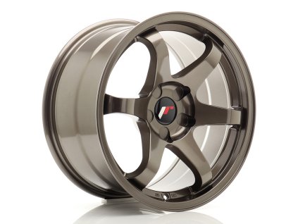 Alu kola Japan Racing JR3 17x9 ET20-35 5H BLANK Bronze (PCD 5x100, ET 20, Rozměr 17x9)