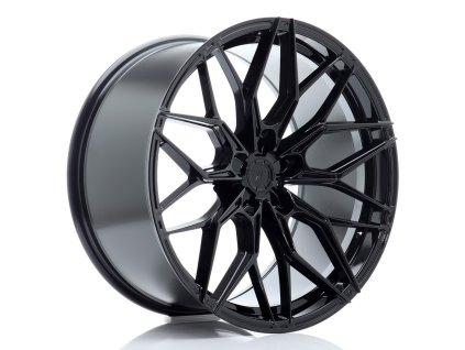 Alu kola Japan Racing JR46 20x10,5 ET15-35 5H BLANK Gloss Black (PCD 5x100, ET 15)