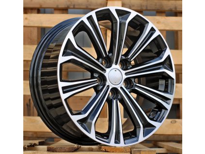 Alu kola design  (B5845) 15x6 5x100 ET 45 54.1 černé